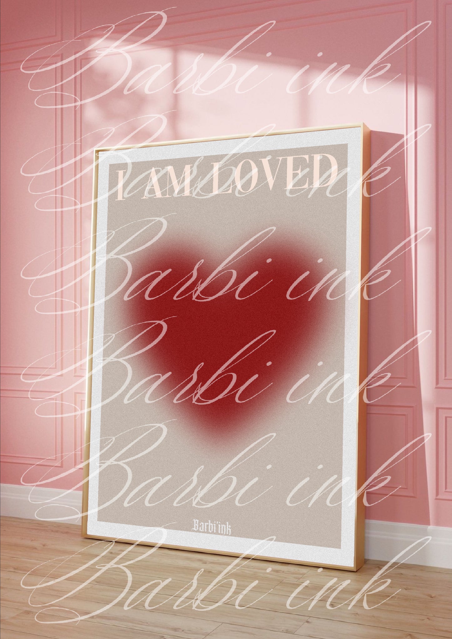 Affiche « loved »