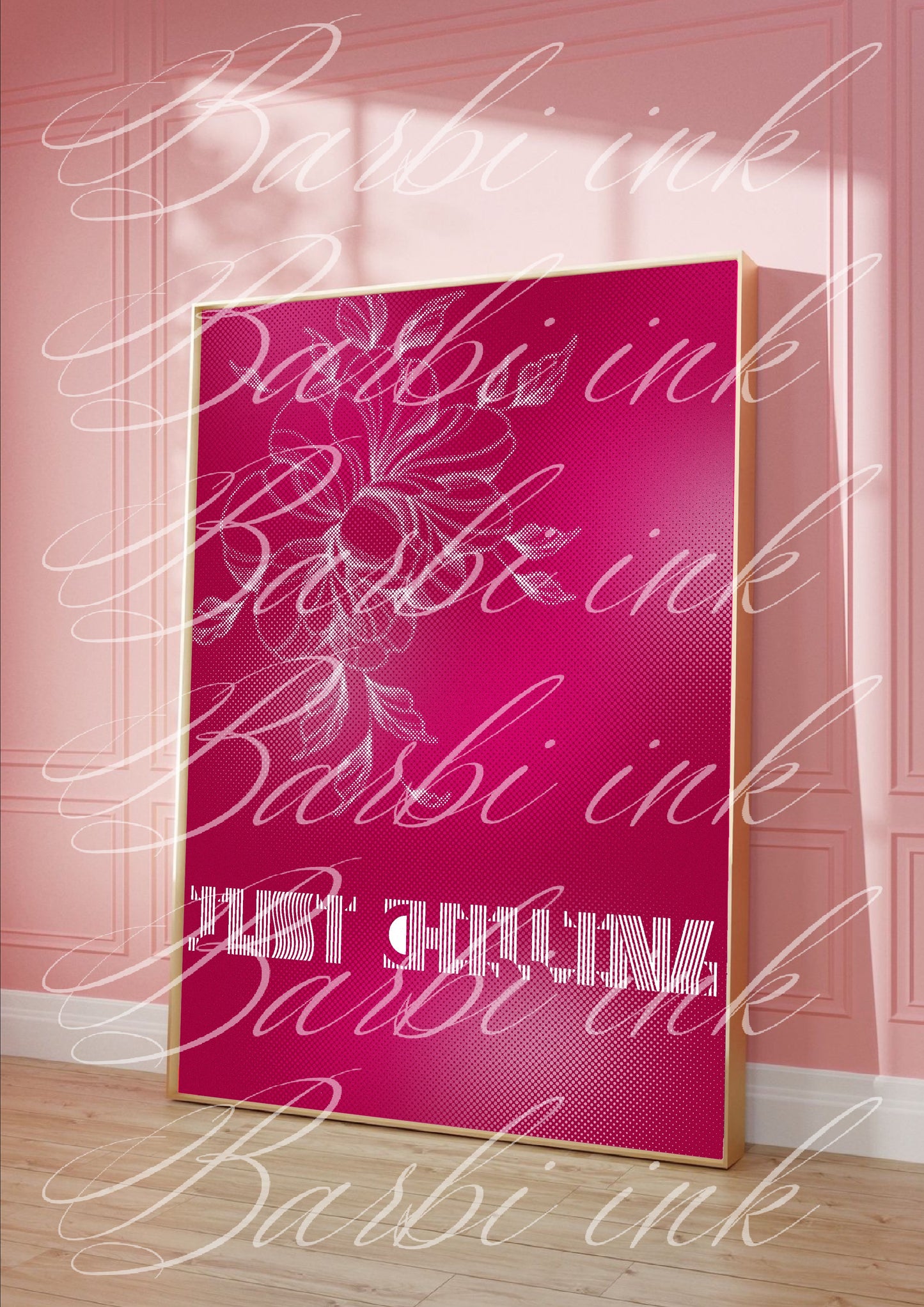 Affiche « just chilling »