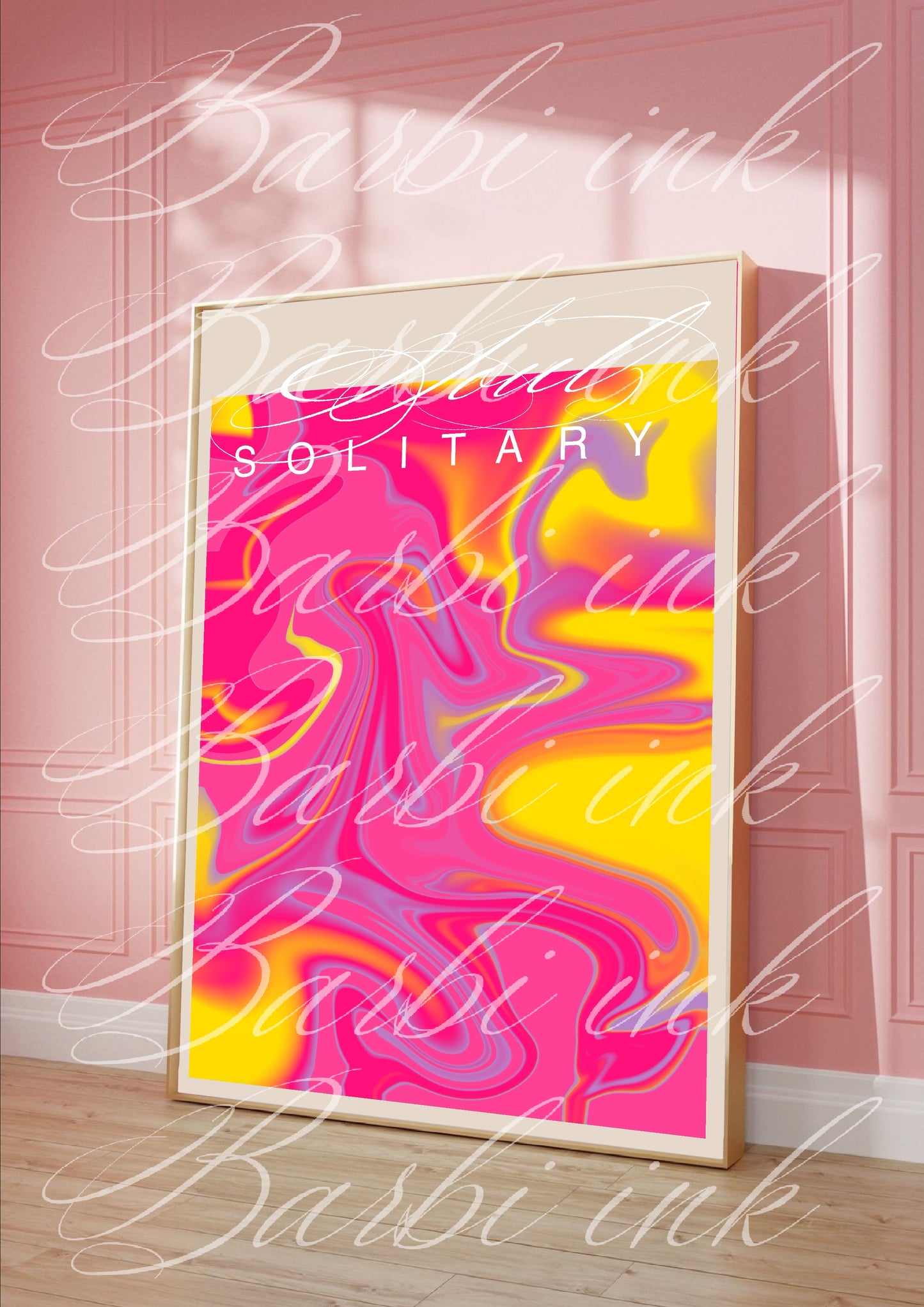 Affiche « solitary soul » pinky