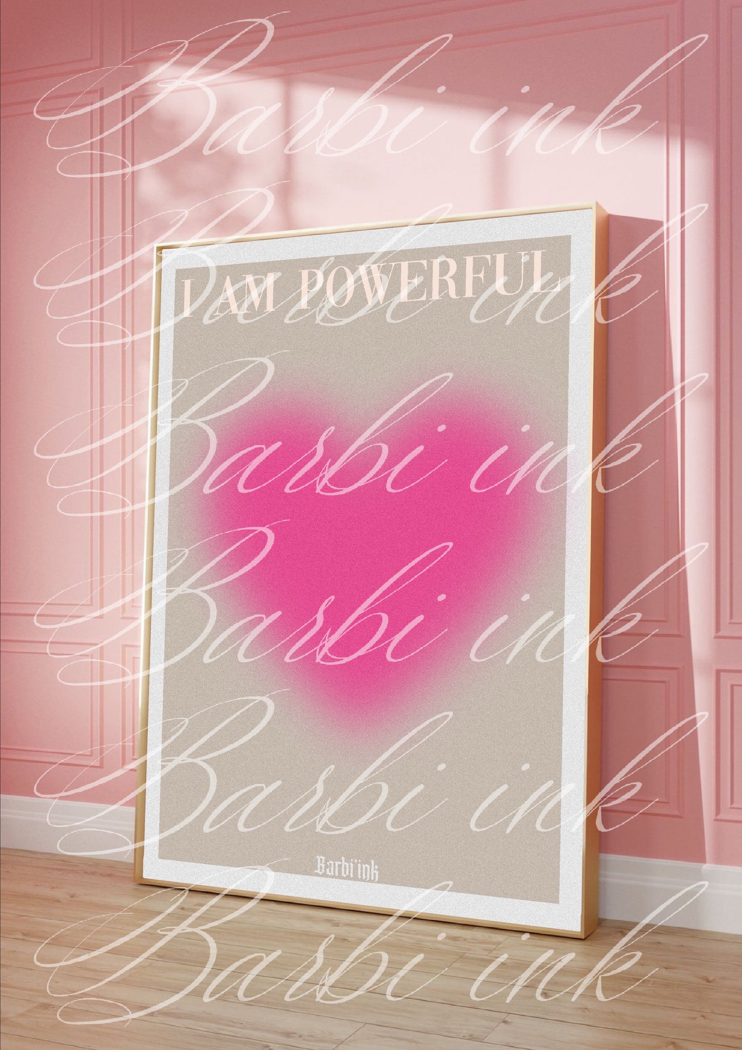 Affiche « powerful »