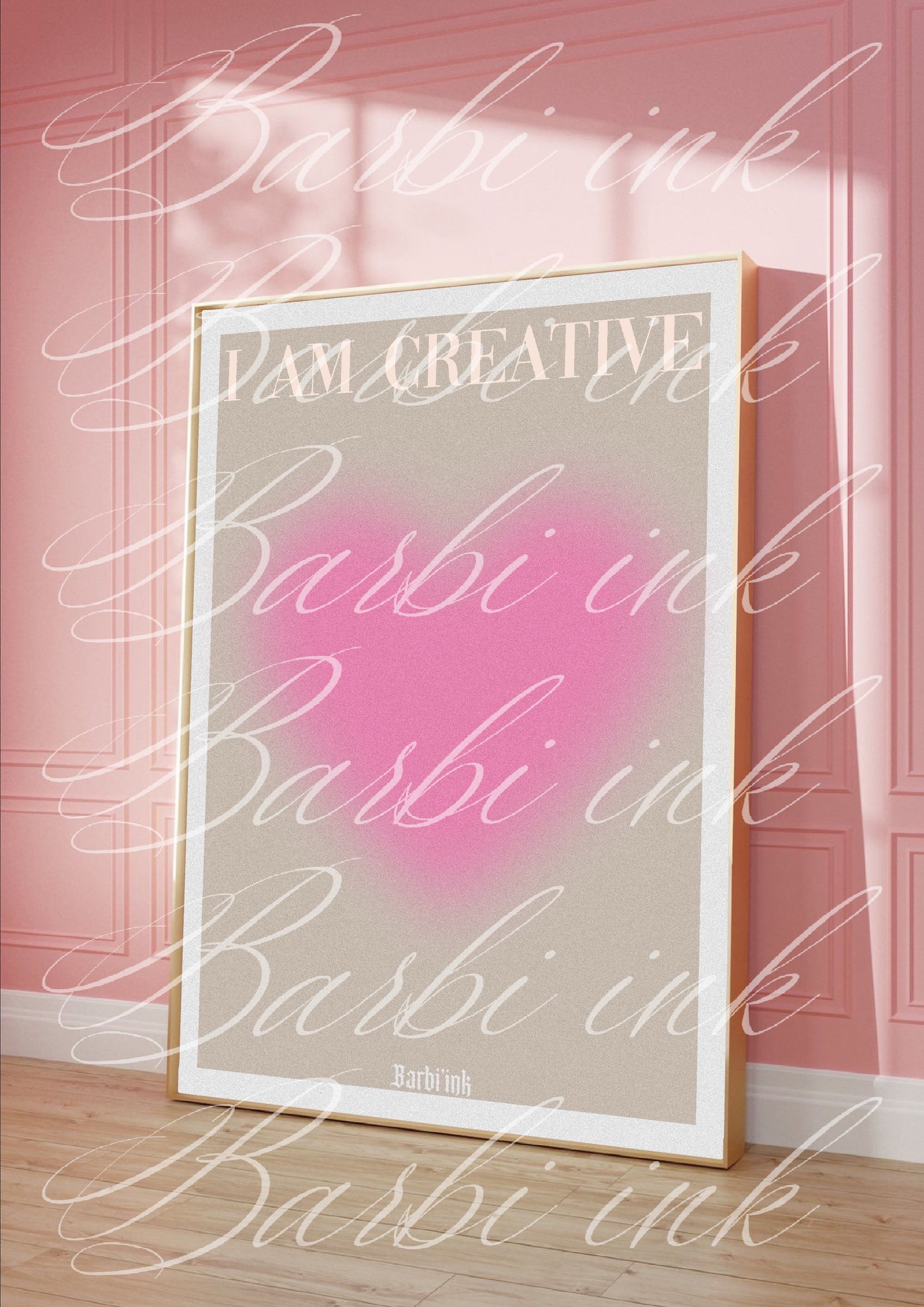 Affiche « créative »