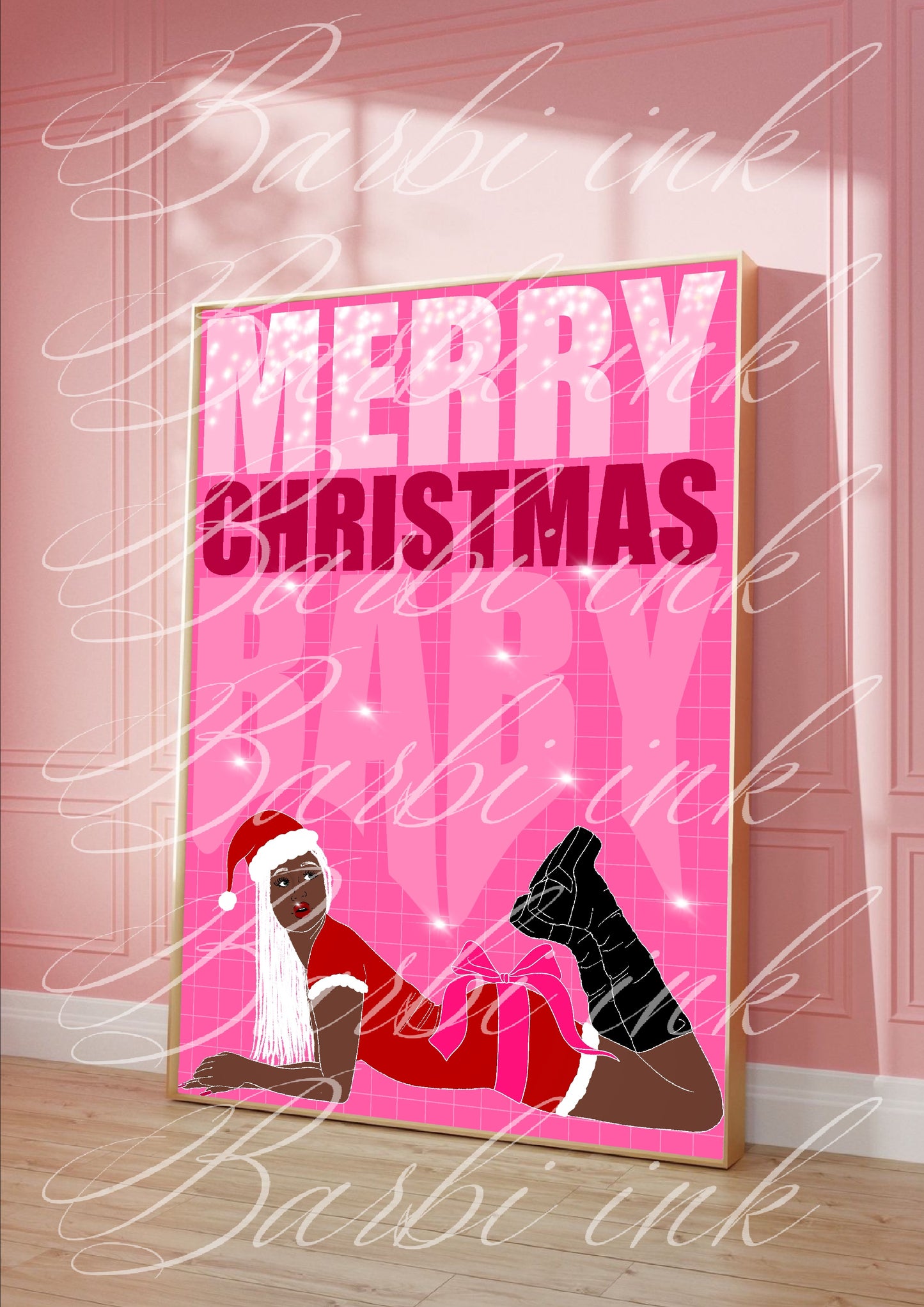 Affiche « merry christmas baby »