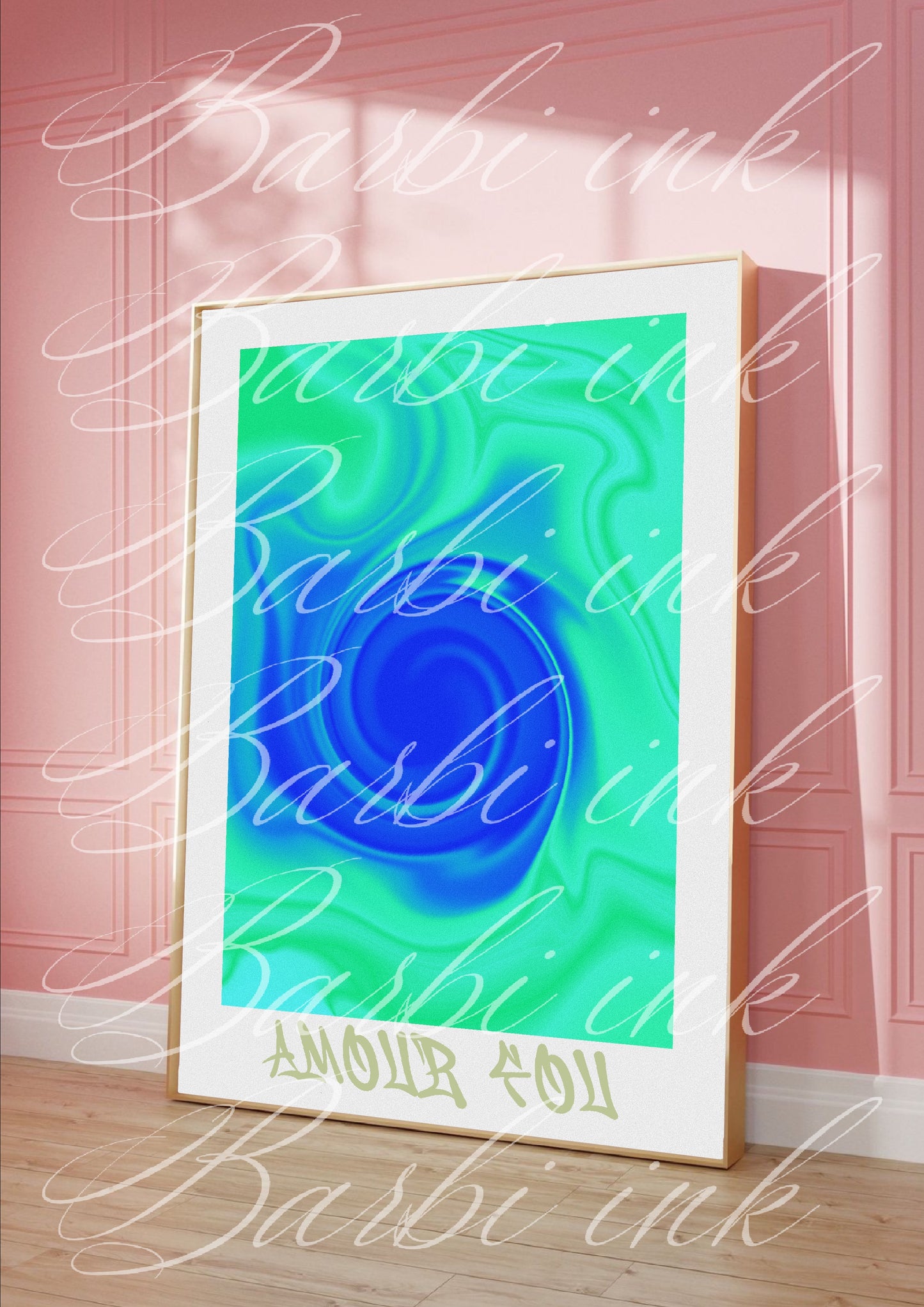 Affiche « amour fou »