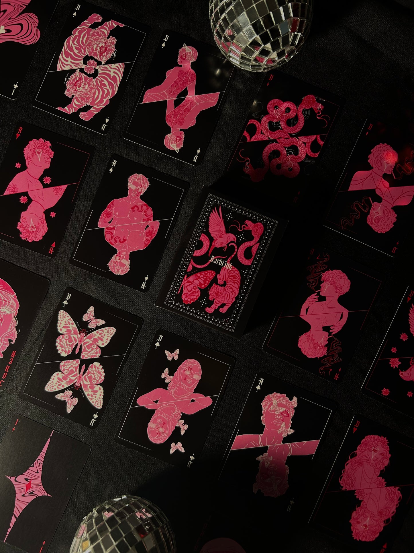 Jeux de 54 cartes noir