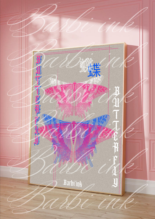 Affiche « butterfly 2 »