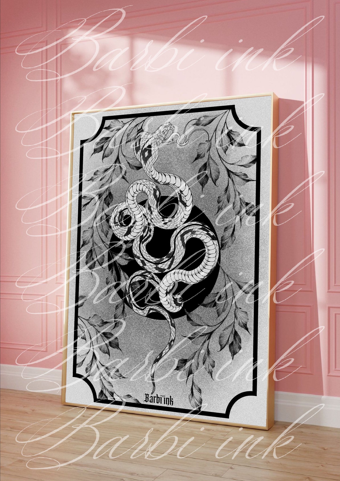 Affiche « snake »