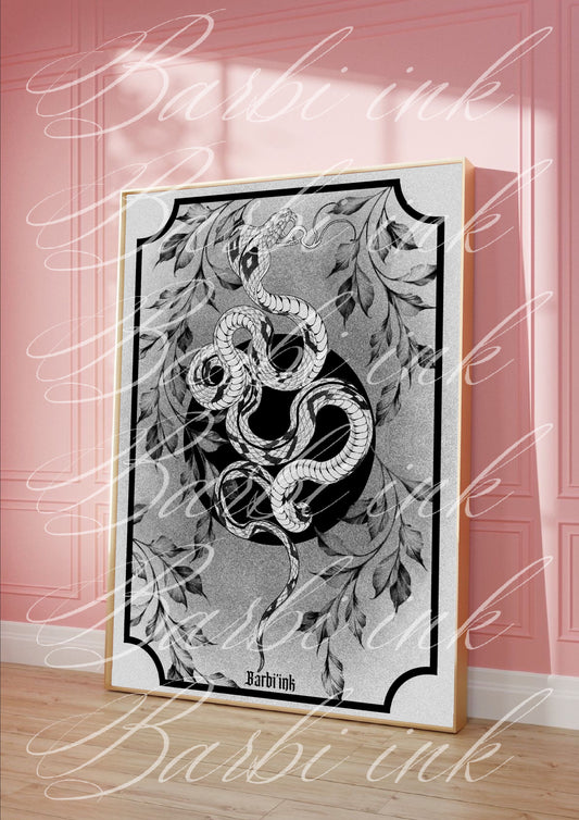 Affiche « snake »