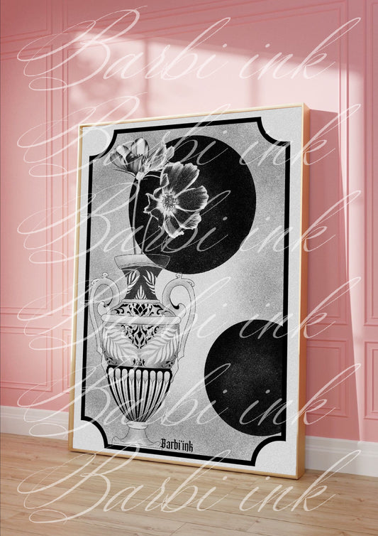 Affiche « vase »