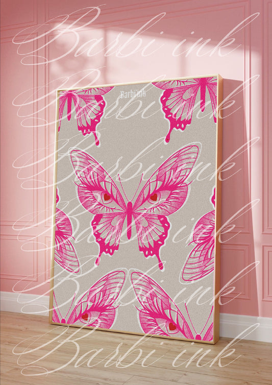 Affiche « Butterfly heart »