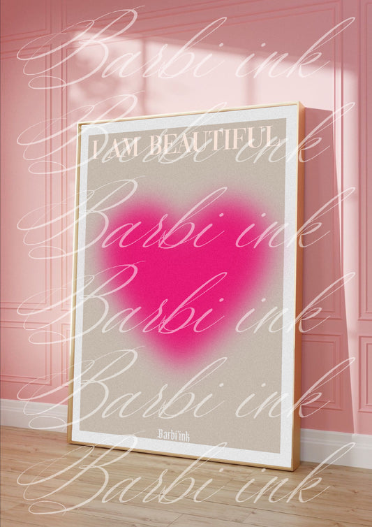 Affiche « beautiful »
