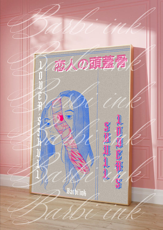 Affiche « skull lover’s »