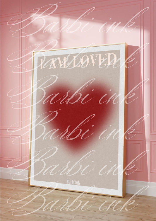 Affiche « loved »