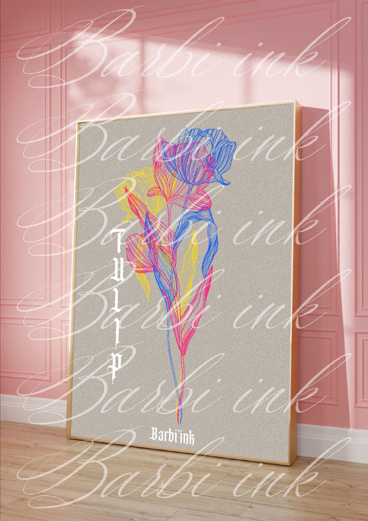 Affiche « tulip »