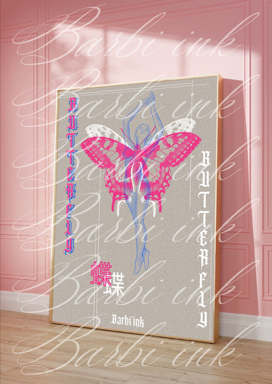 Affiche « butterfly »