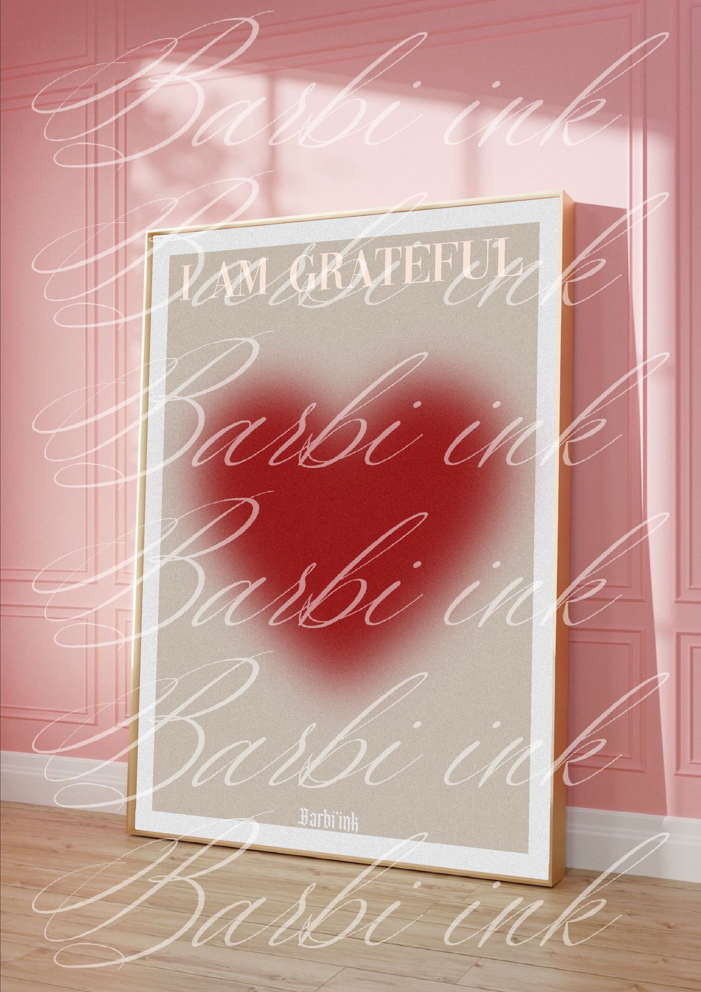 Affiche « grateful »