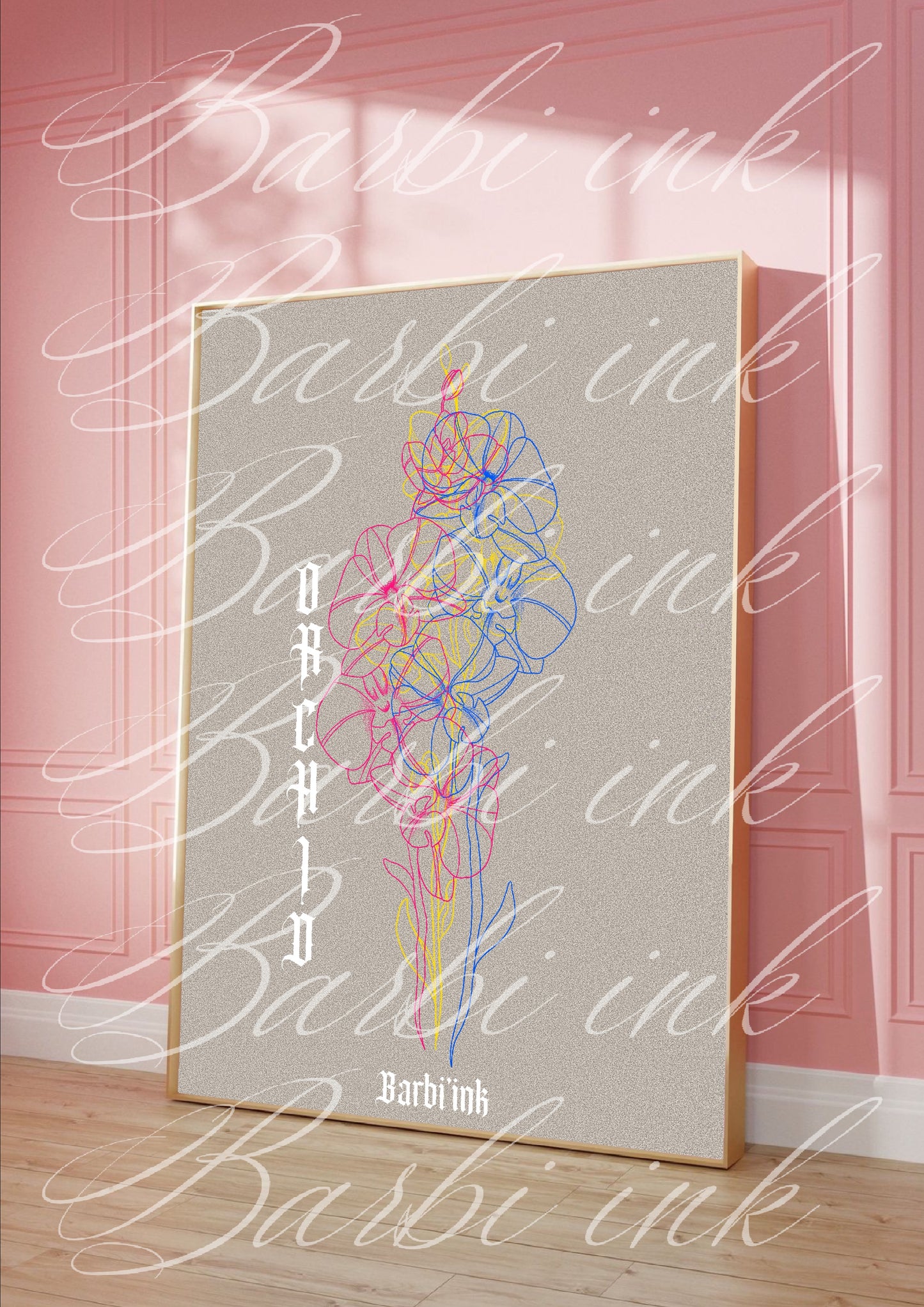 Affiche « orchid »