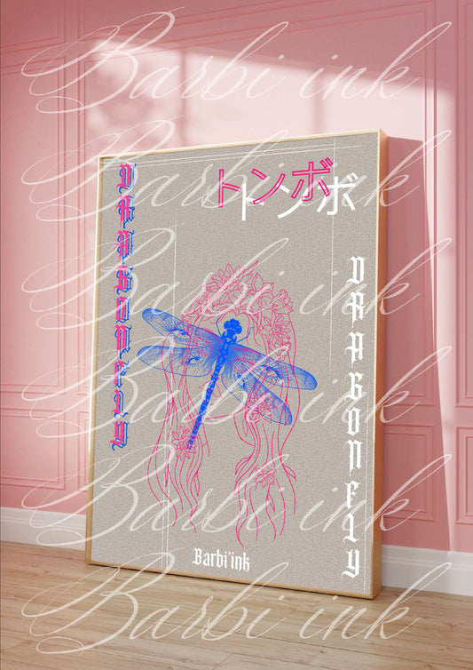Affiche « dragonfly »